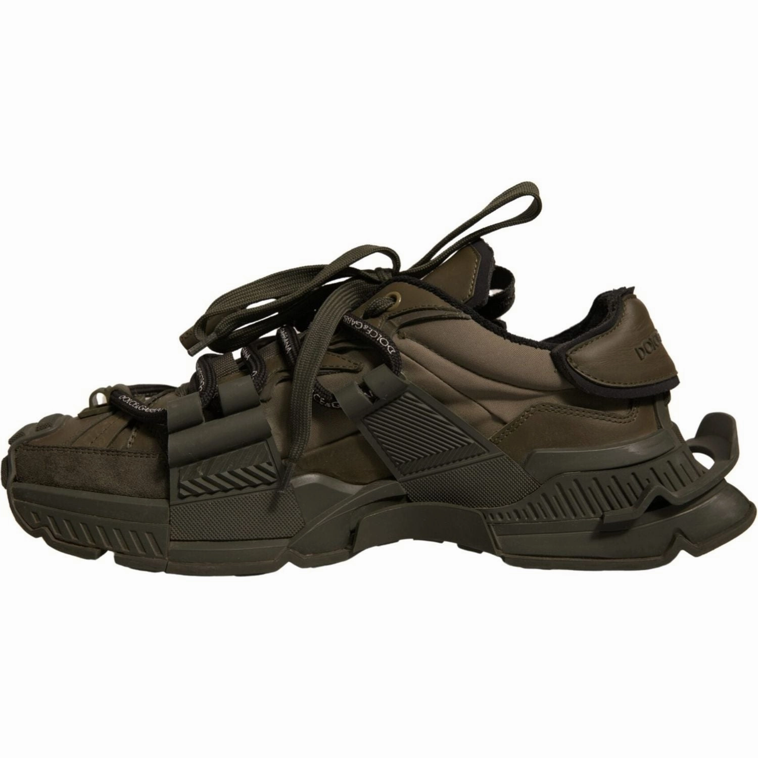 Giannis Sneakers Dolce & Gabbana Military Green Space Low Top Sneakers Shoes