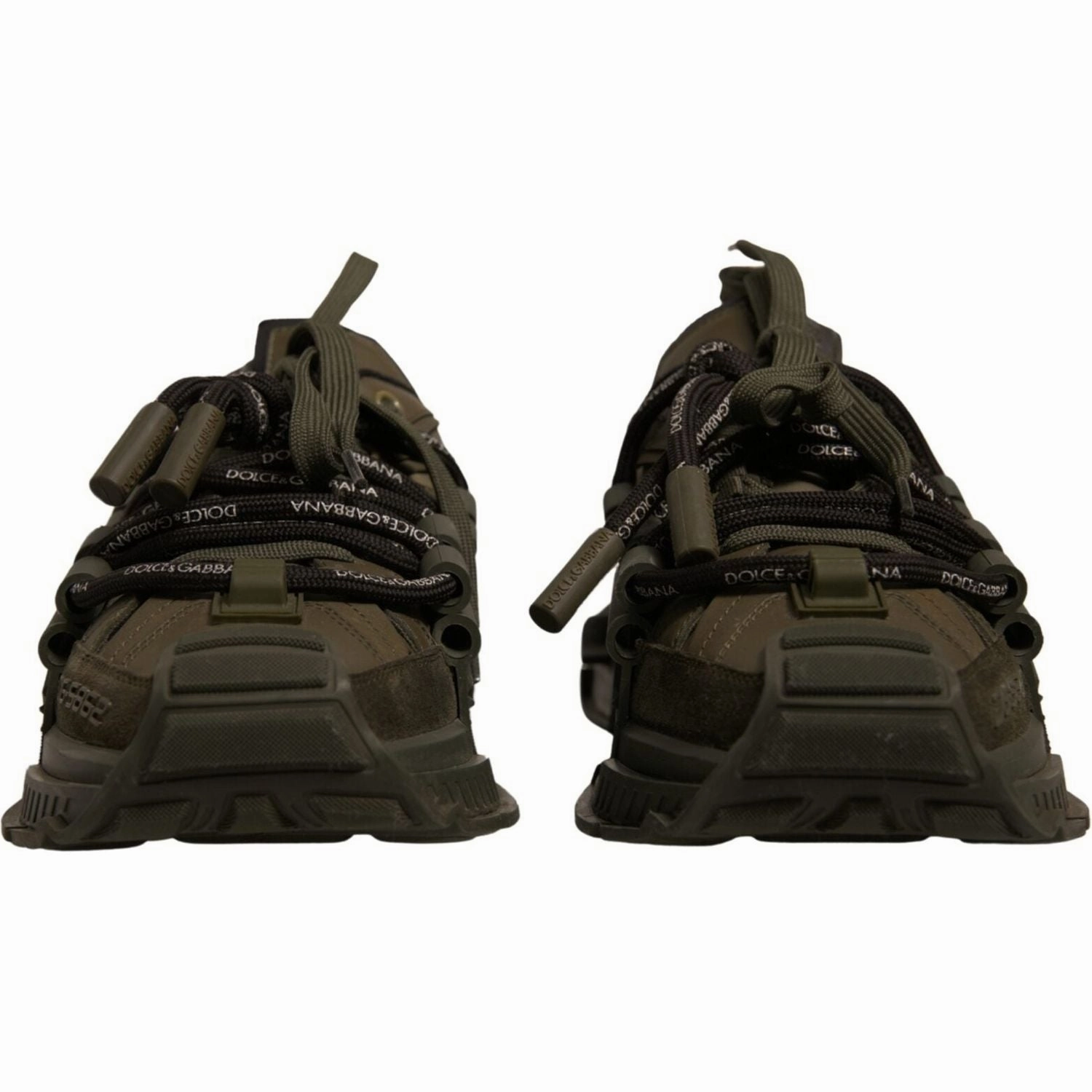 Yeezee Sneakers Dolce & Gabbana Military Green Space Low Top Sneakers Shoes