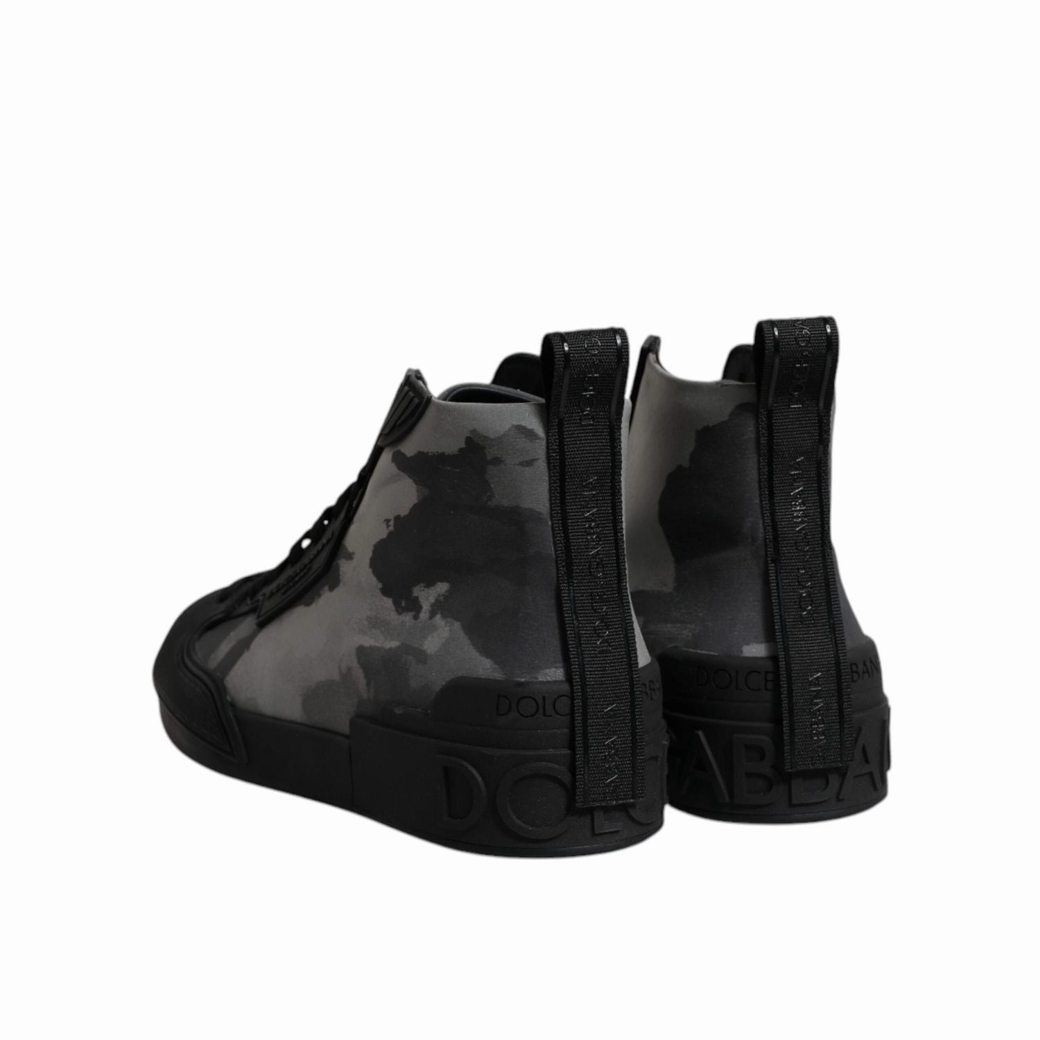 Hank Sneakers Dolce & Gabbana Multicolor Camouflage High Top Sneakers Shoes