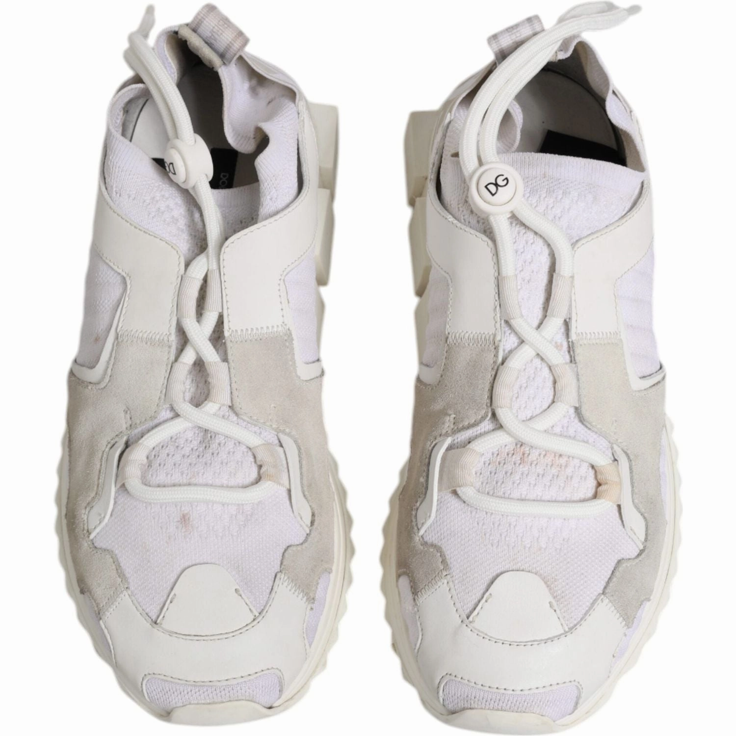 Dolce & Gabbana White Mesh Sorrento Trekking Sneakers Shoes Ben Sherman Sneakers