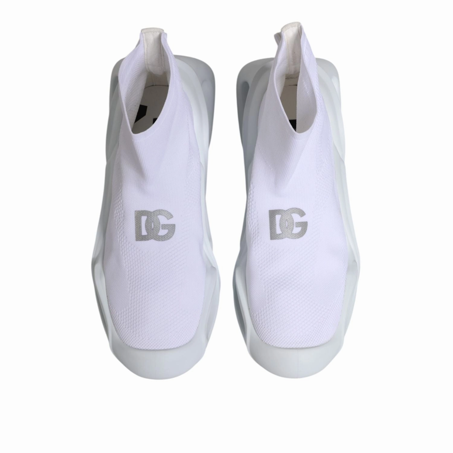 New Balance 327 Sneakers Dolce & Gabbana White Silver Slip On Wave Socks Sneakers Shoes