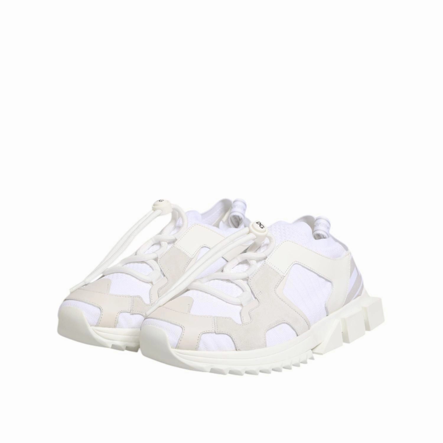 Sneakers Hanging From Power Lines Dolce & Gabbana White Sorrento Low Top Lace Up Sneakers Shoes