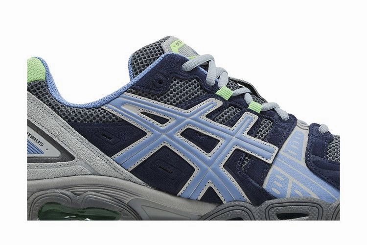 ASICS Gel-Nimbus 9 Steel Grey Blue Harmony Best Long Distance Asics Running Shoes