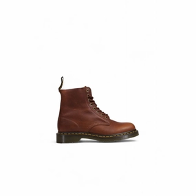 Popular Casual Dress Shoes Dr. Martens Brown Leather Athletic Sneakers