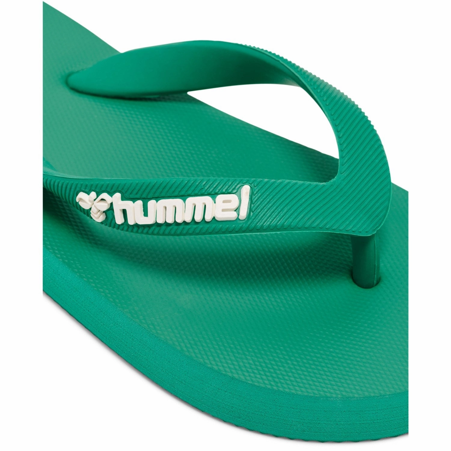 Hummel Pepper Green Flip Flop Jr Born Flip Flops With Flower