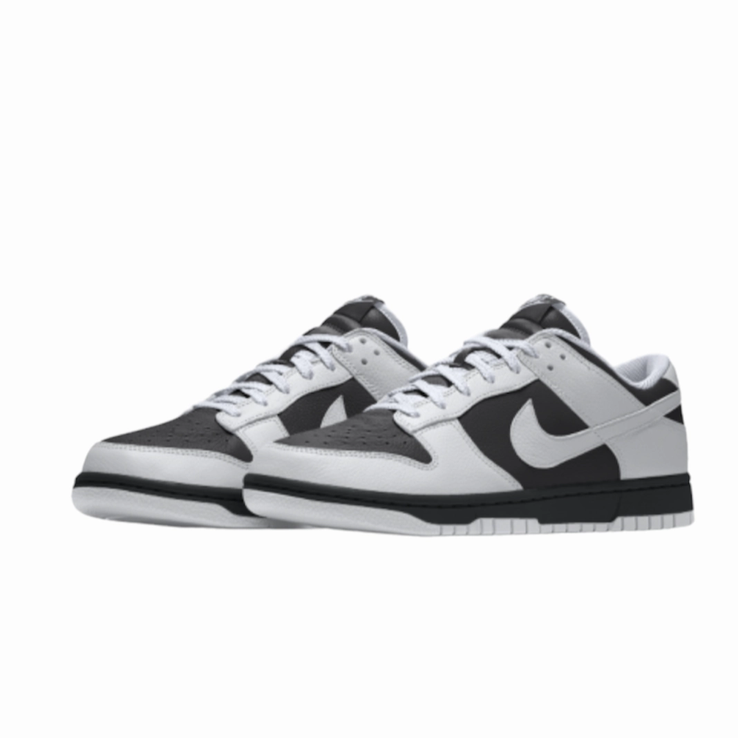 Asics Double Wide Shoes Dunk Low 'Reverse Panda' By Bladez And Co