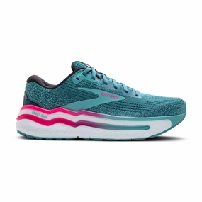 Brooks | Ghost Max 2 | Women's | Storm Blue/Knockout Pink/Aqua Good Running Shoes For Bunions
