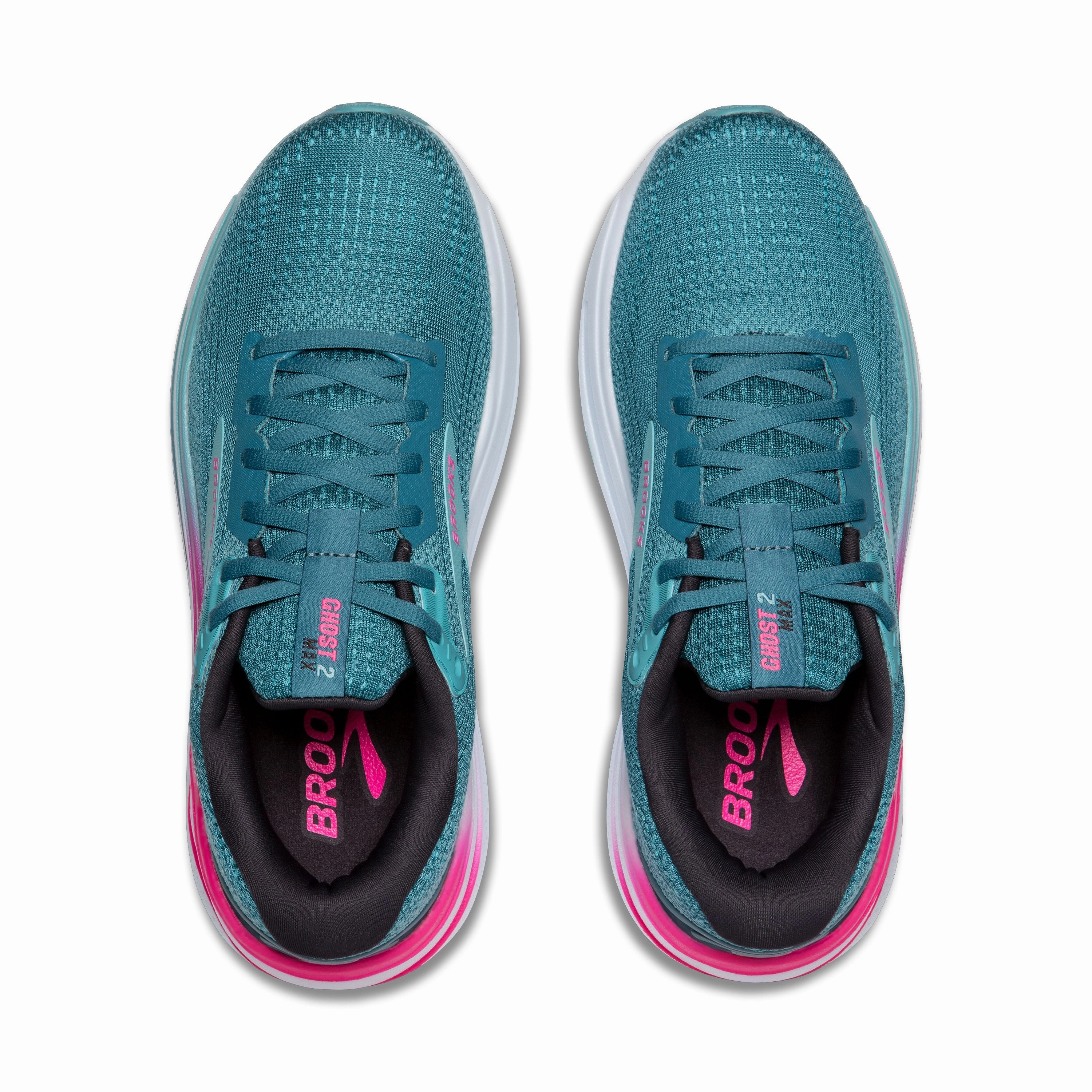 Different Types Of Running Shoes Brooks | Ghost Max 2 | Women's | Storm Blue/Knockout Pink/Aqua