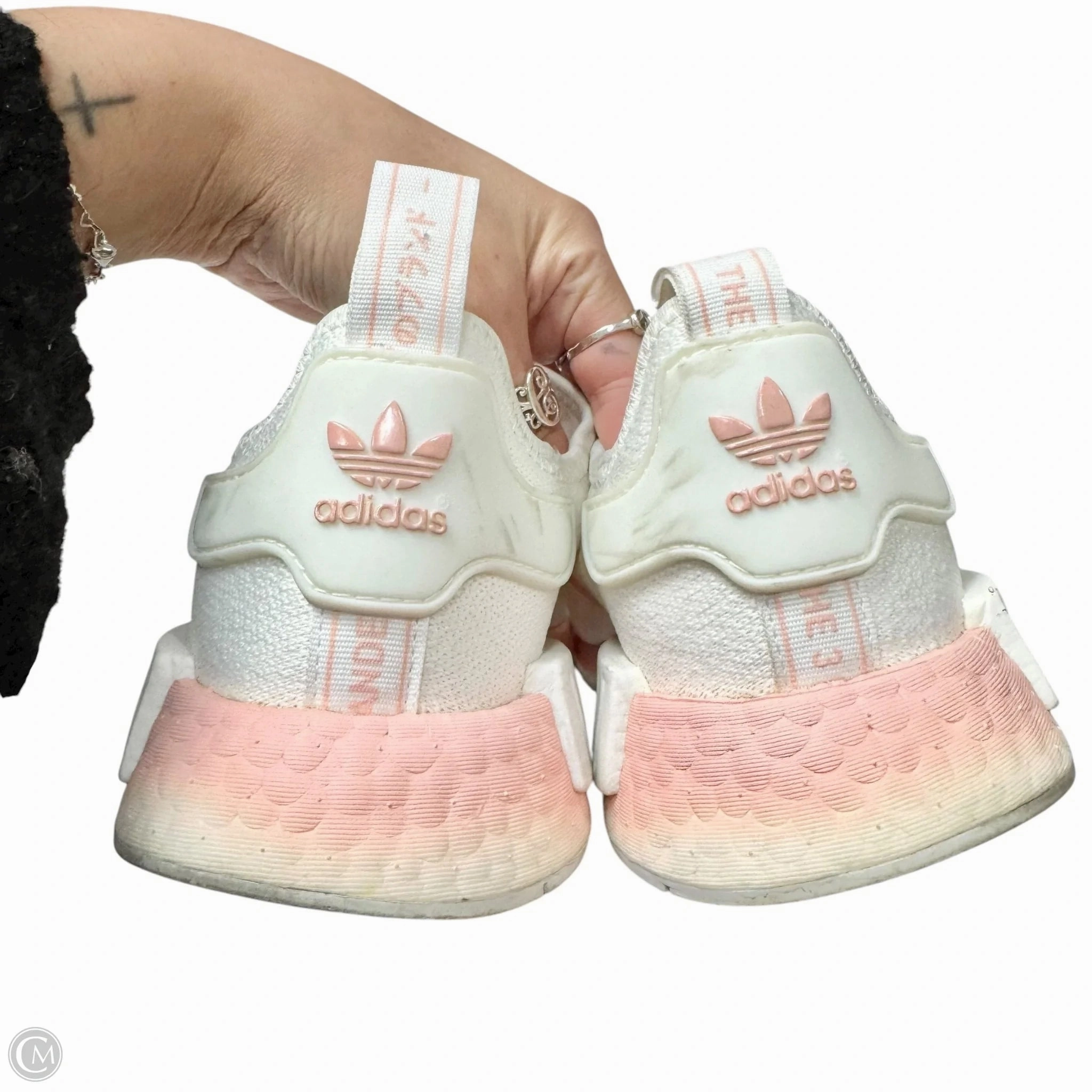 Adidas Original Vintage Shoes Shoes Athletic By Adidas In Pink & White, Size: 8