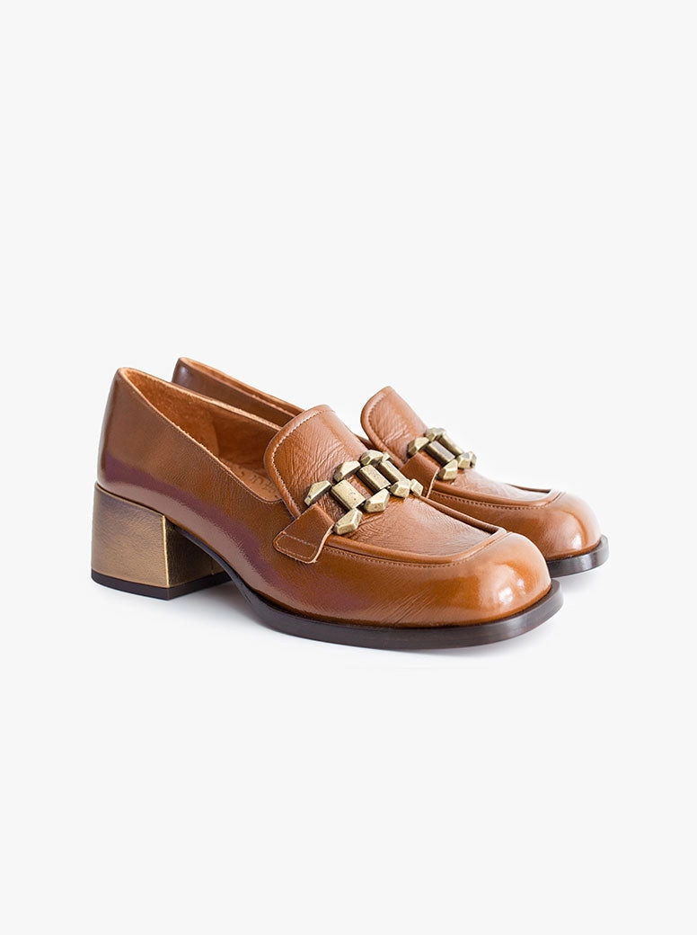 Bristol tan multi Loafers For Suits