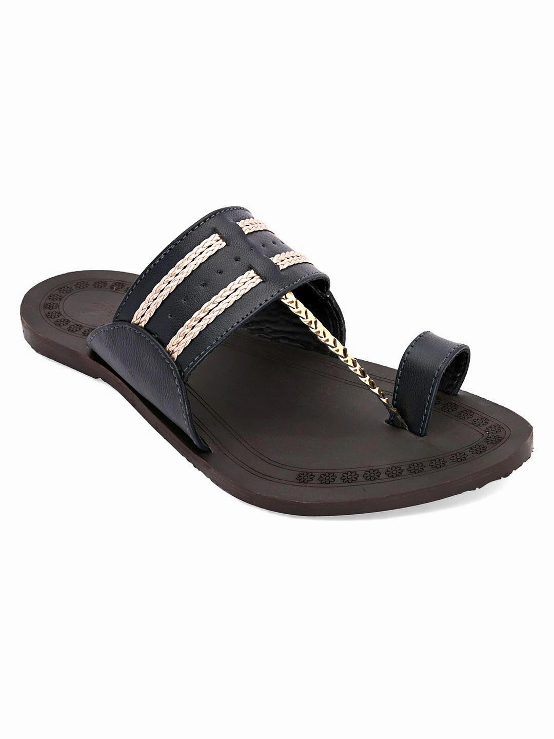 Coldbreaker Slippers Khadi Ethnic Kolhapuri Slippers