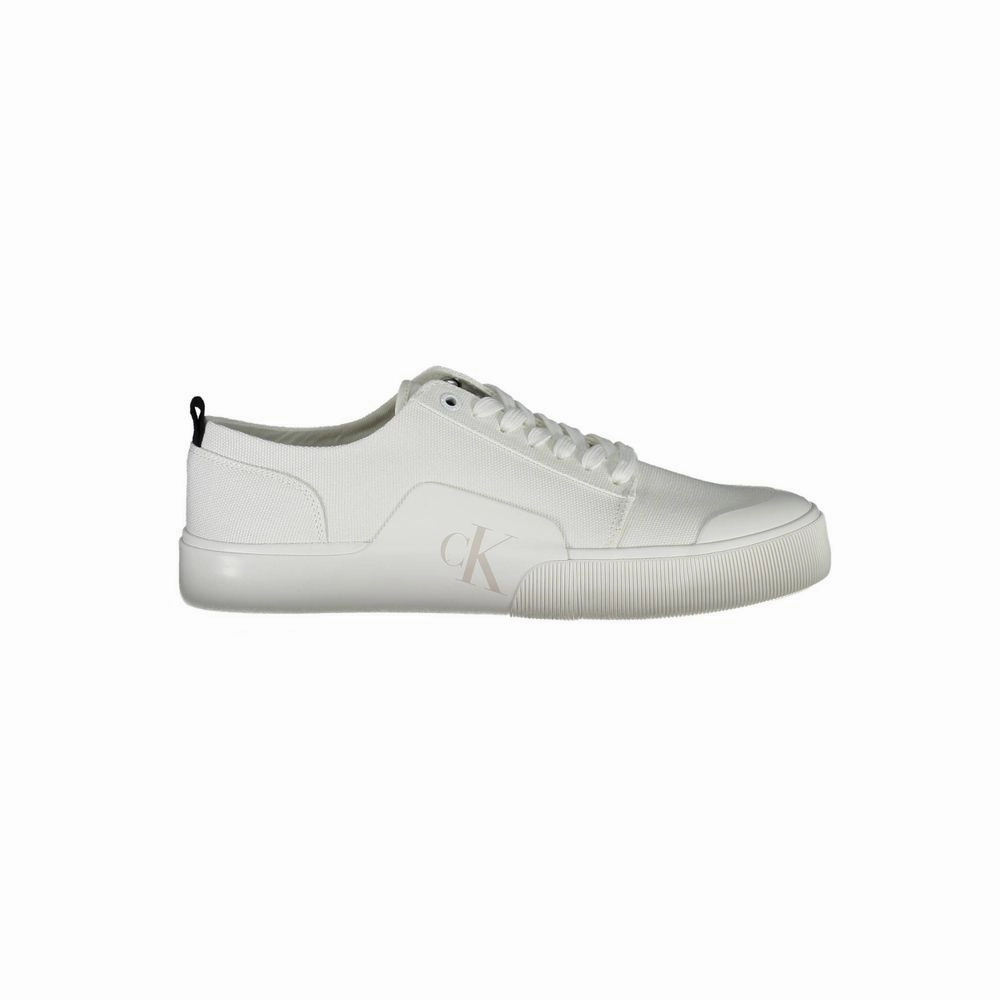 Texans Sneakers Calvin Klein White Cotton Men Sneaker