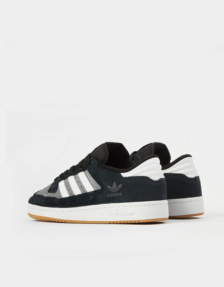 adidas Centennial 85 Low Skate Shoes - Core Black/Grey/Cloud White Adidas For Tennis Shoes
