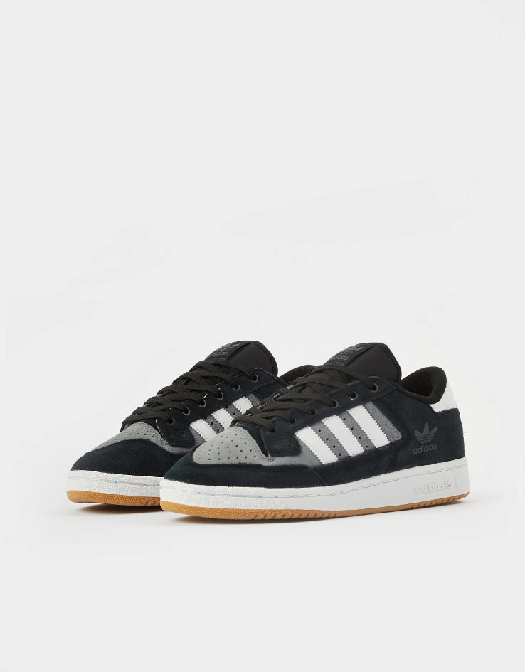 adidas Centennial 85 Low Skate Shoes - Core Black/Grey/Cloud White Adidas Pickle Ball Shoes