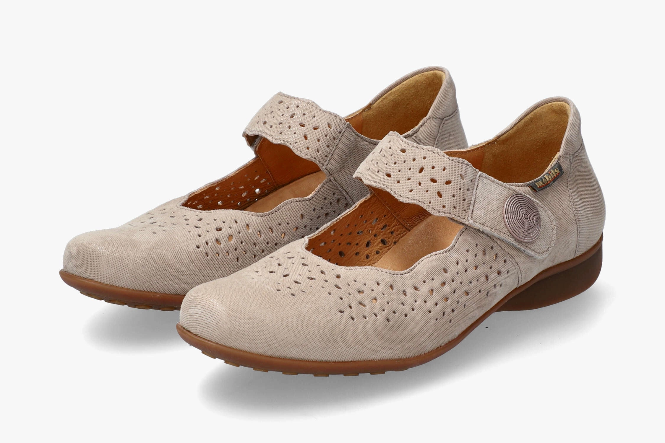Fabienne - Light Taupe Flats At Shoe Carnival