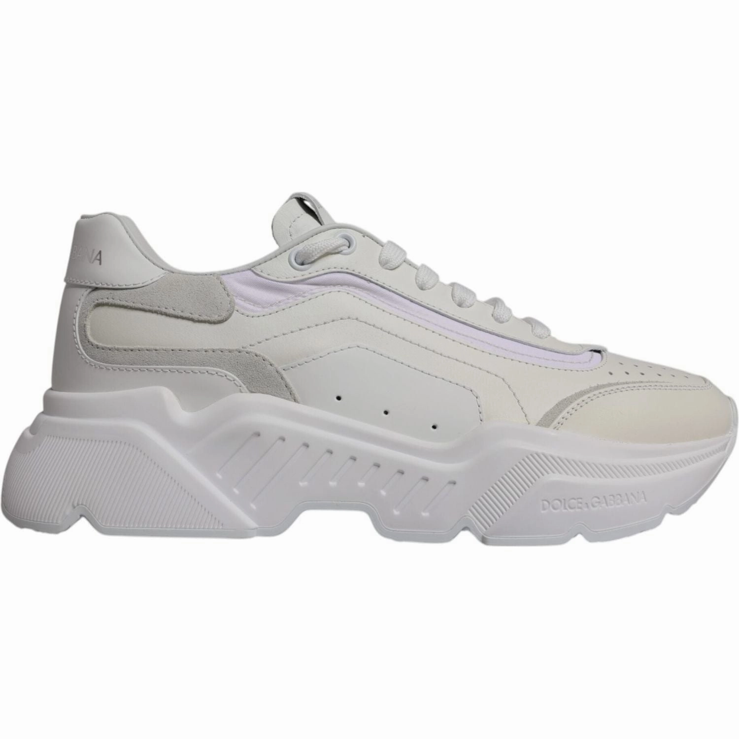 Dolce & Gabbana White Daymaster Low Top Sneakers Shoes Sneakers Size 10.5