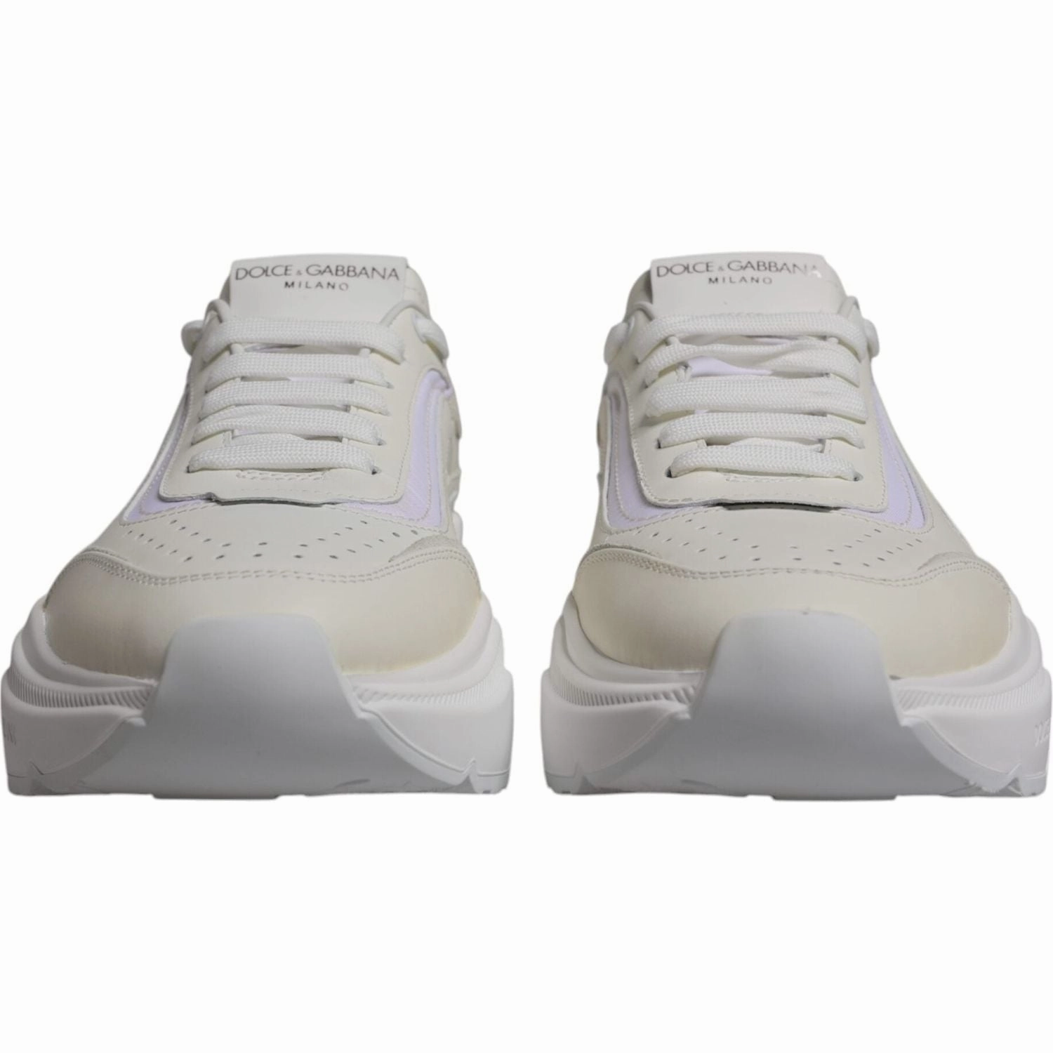 Eco Sneakers Dolce & Gabbana White Daymaster Low Top Sneakers Shoes