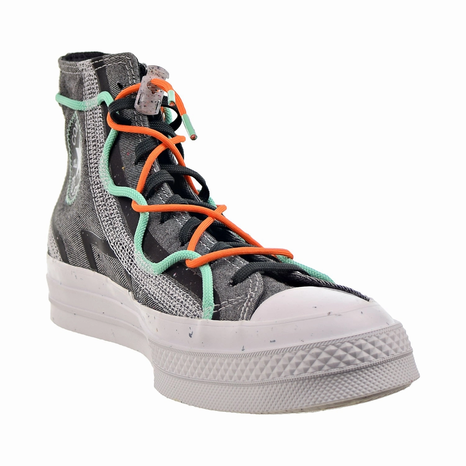 Casual Shoes Uk Sale Converse Chuck 70 Hi Men's Shoes Ash Storm-Storm Wind-White