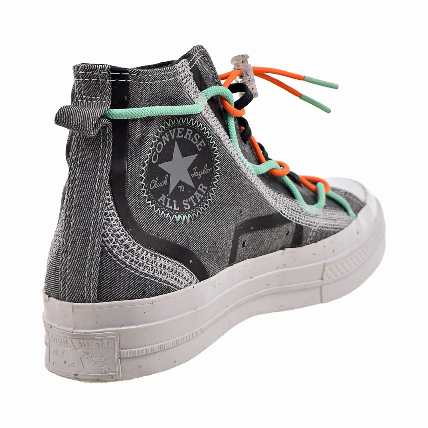 Confortable Casual Shoes Converse Chuck 70 Hi Men's Shoes Ash Storm-Storm Wind-White