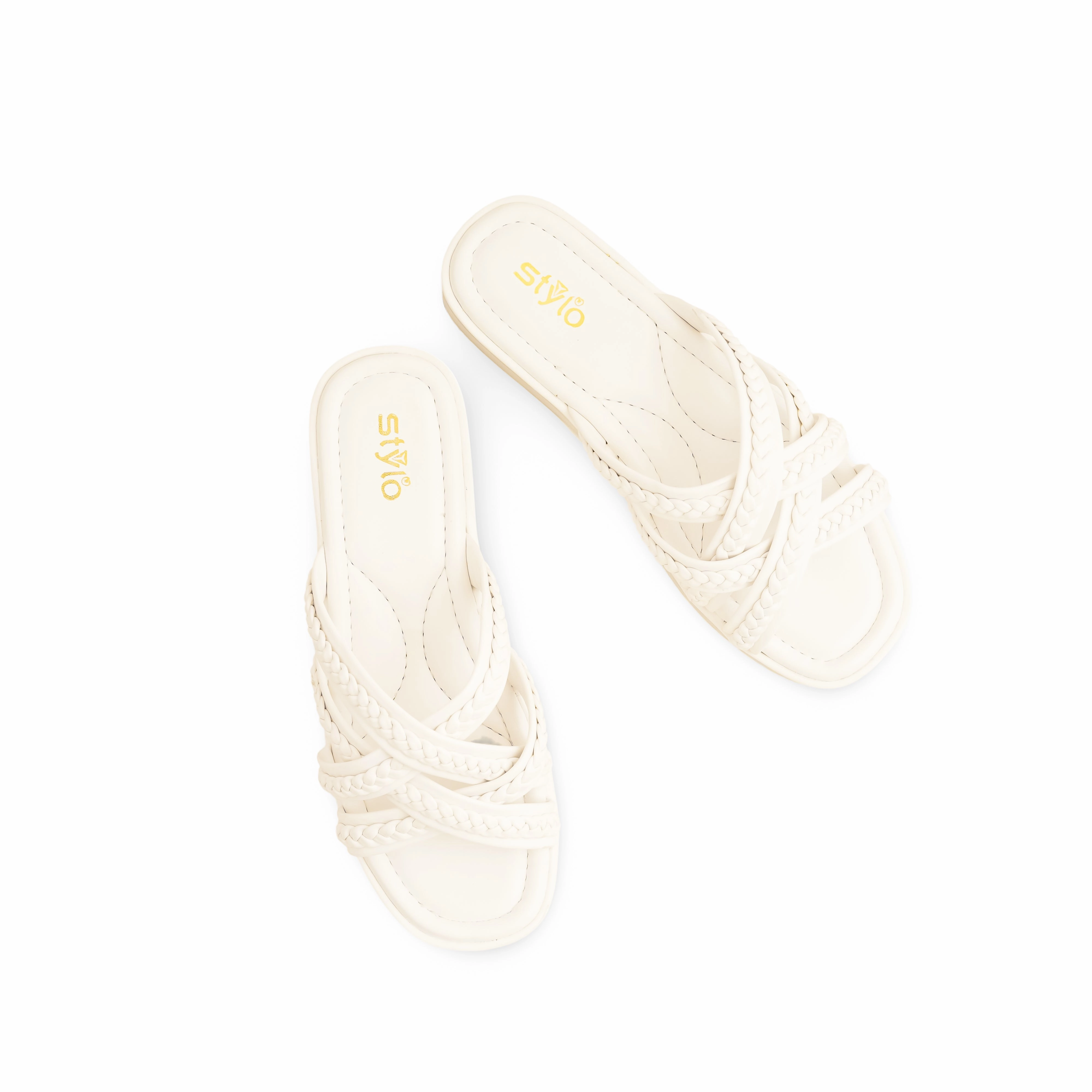 Taos Slippers White Formal Slipper PU0475