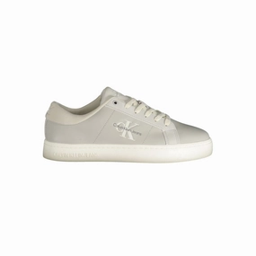 Wedge Sneakers Calvin Klein Brown Leather Men Sneaker