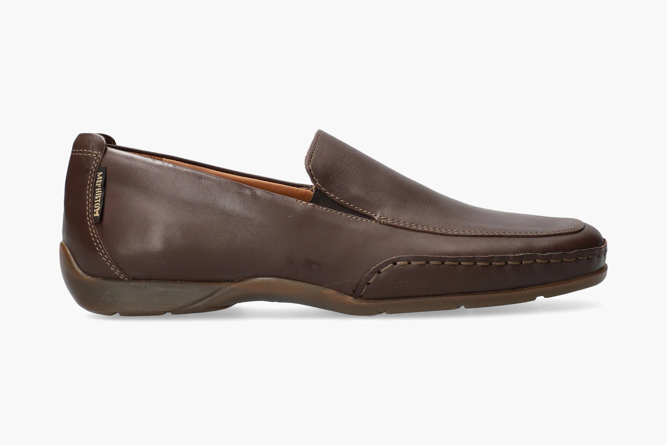 Edlef - Dark Brown Rubber Sole Loafers