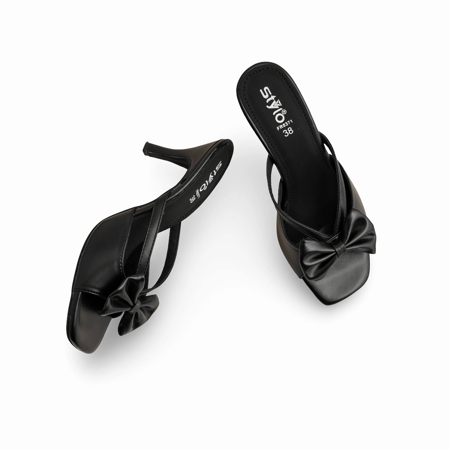 Luca Slippers Black Formal Slipper FR8371