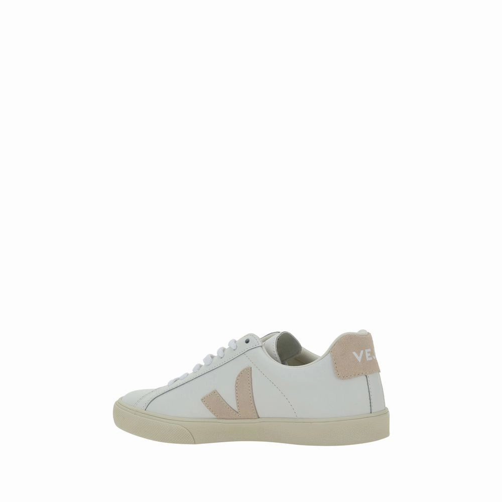 Es Sneakers Skateboarding Veja White Calf Leather Bos Taurus Sneakers