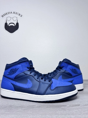 Size 16 - Nike Air Jordan 1 Mid Obsidian Game Royal 2018 554724-412 Asics Gel Ace Pro Golf Shoes