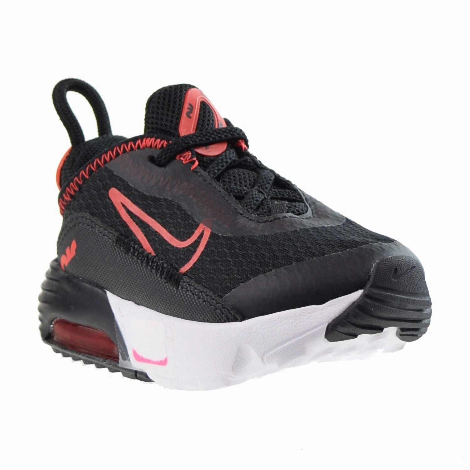 Asics Aggressor Wrestling Shoes Nike Air Max 2090 (TD) Toddlers Shoes Black-Crimson