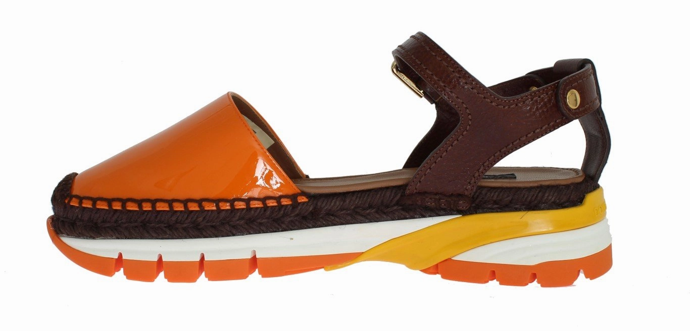 Brown Leather Espadrilles Sandals African Sandals