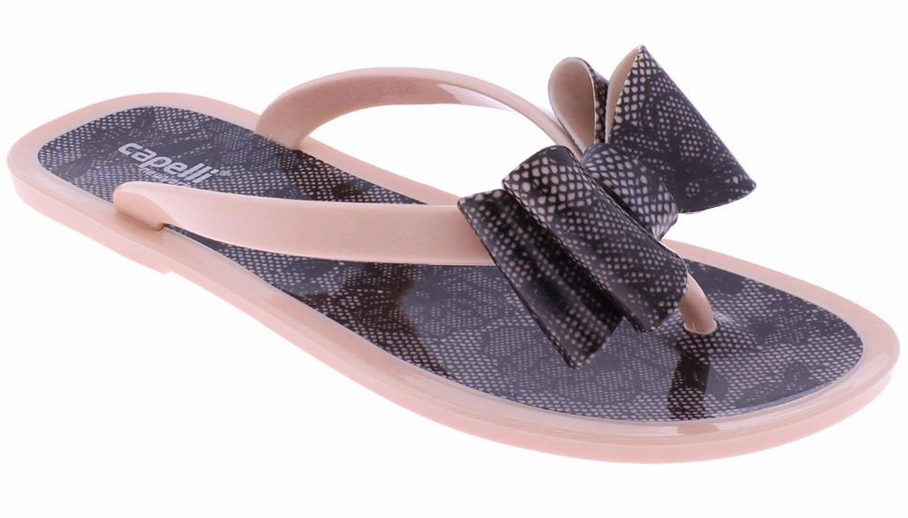 Flip Flops Reef Bottle Opener Ladies Blush Floral Pom Opaque Jelly Flip Flops