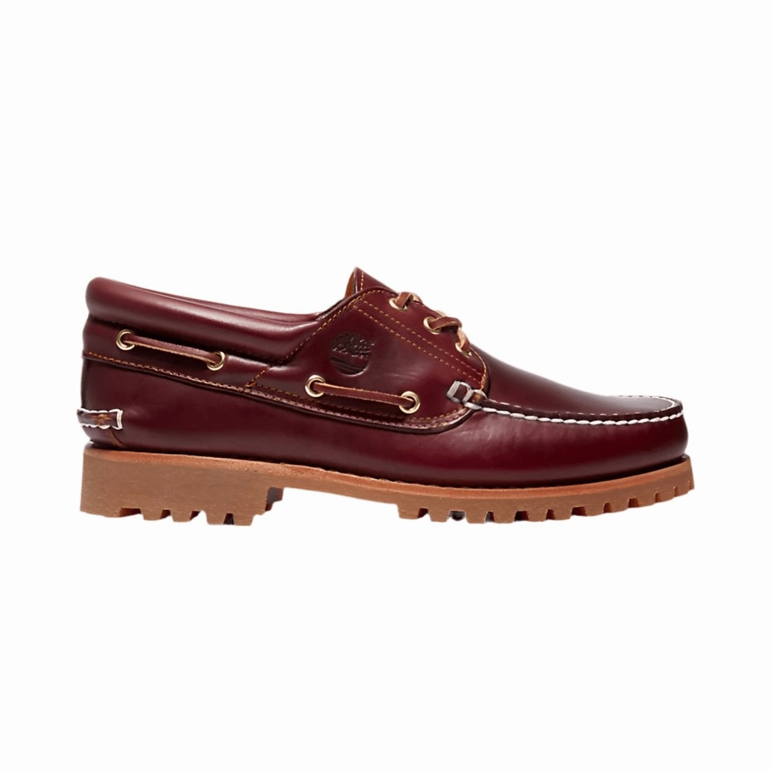 Last Resort Loafers Timberland 3-Eye lug boat shoe Classic Burgundy M