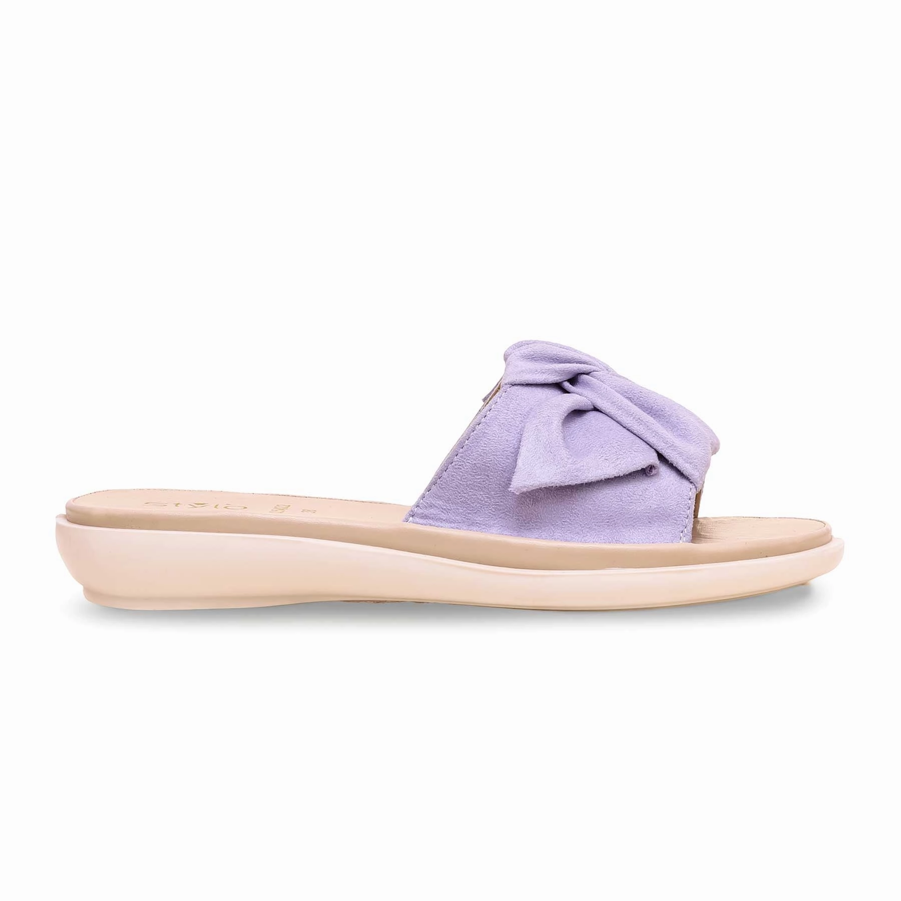 Ecco Casual Slip On Shoes Purple Casual Softy CL5422