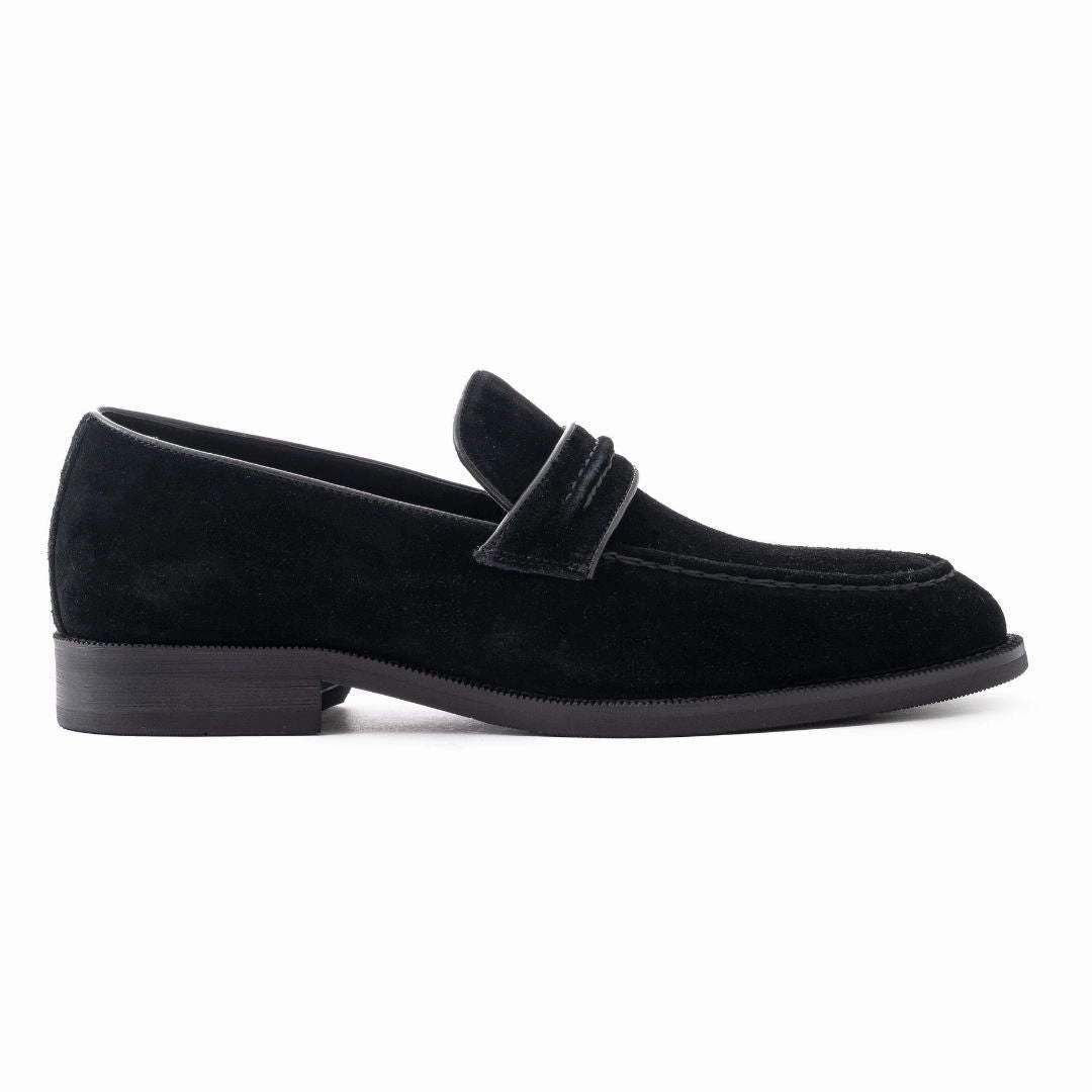 OURTHREE Andrew Suede Leather Loafers Men - BLK Marni Sabot Loafers