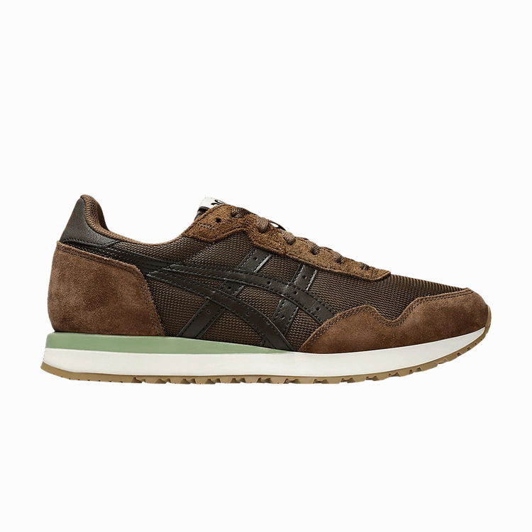 Best Asics Tennis Shoe ASICS Tiger Runner II Brown Storm Black Coffee