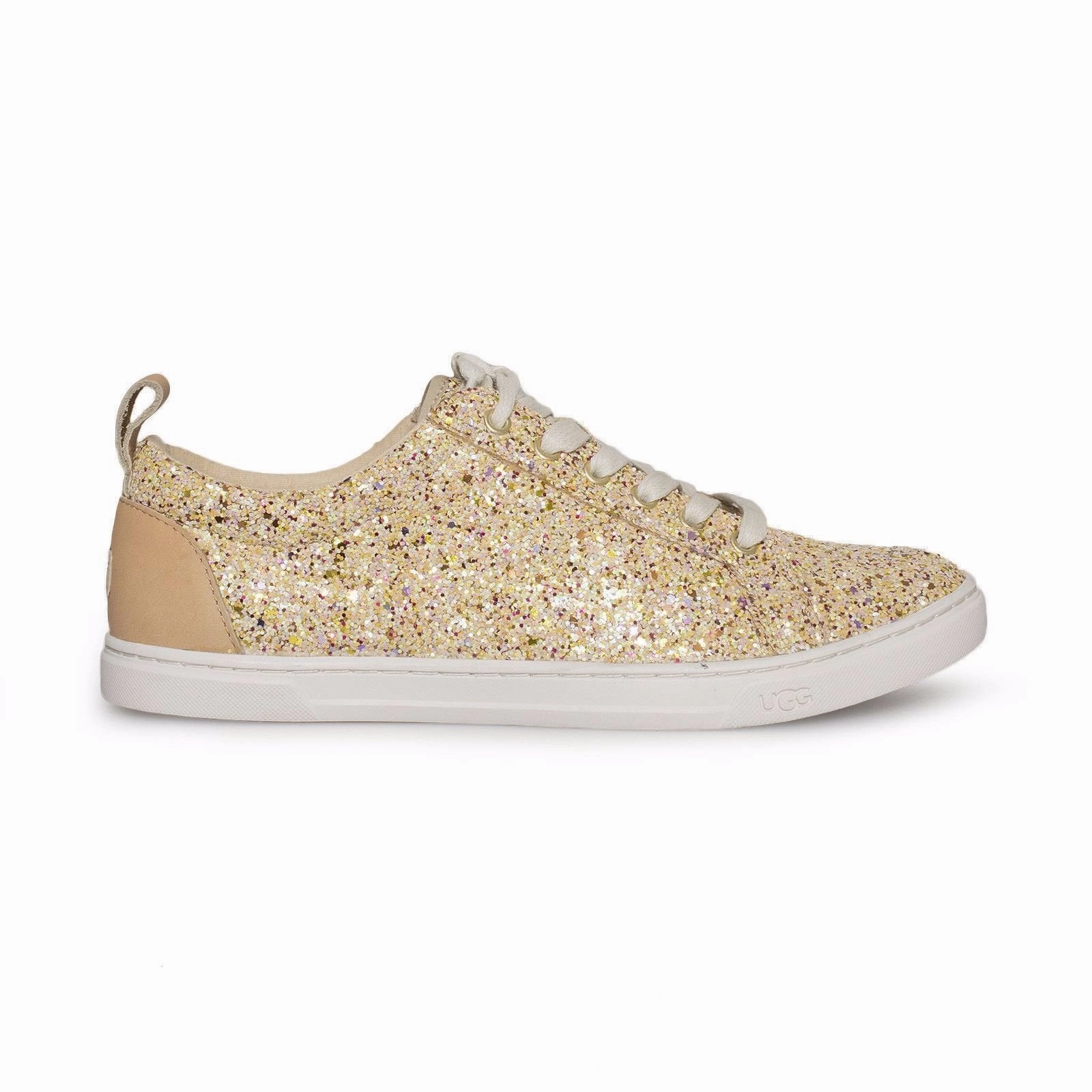 UGG Karine Chunky Glitter Gold Multi Shoes - Women's Sneakers That Make You Taller