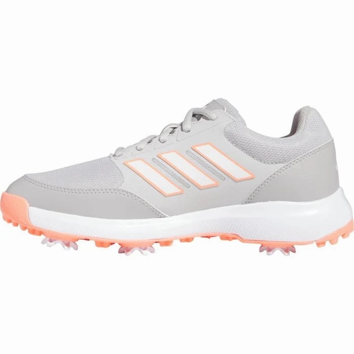 Adidas Shoes Soccer Cleats New Adidas Womens Tech Response 3.0 Golf Shoes - Grey Two/Cloud White/Coral Fusion