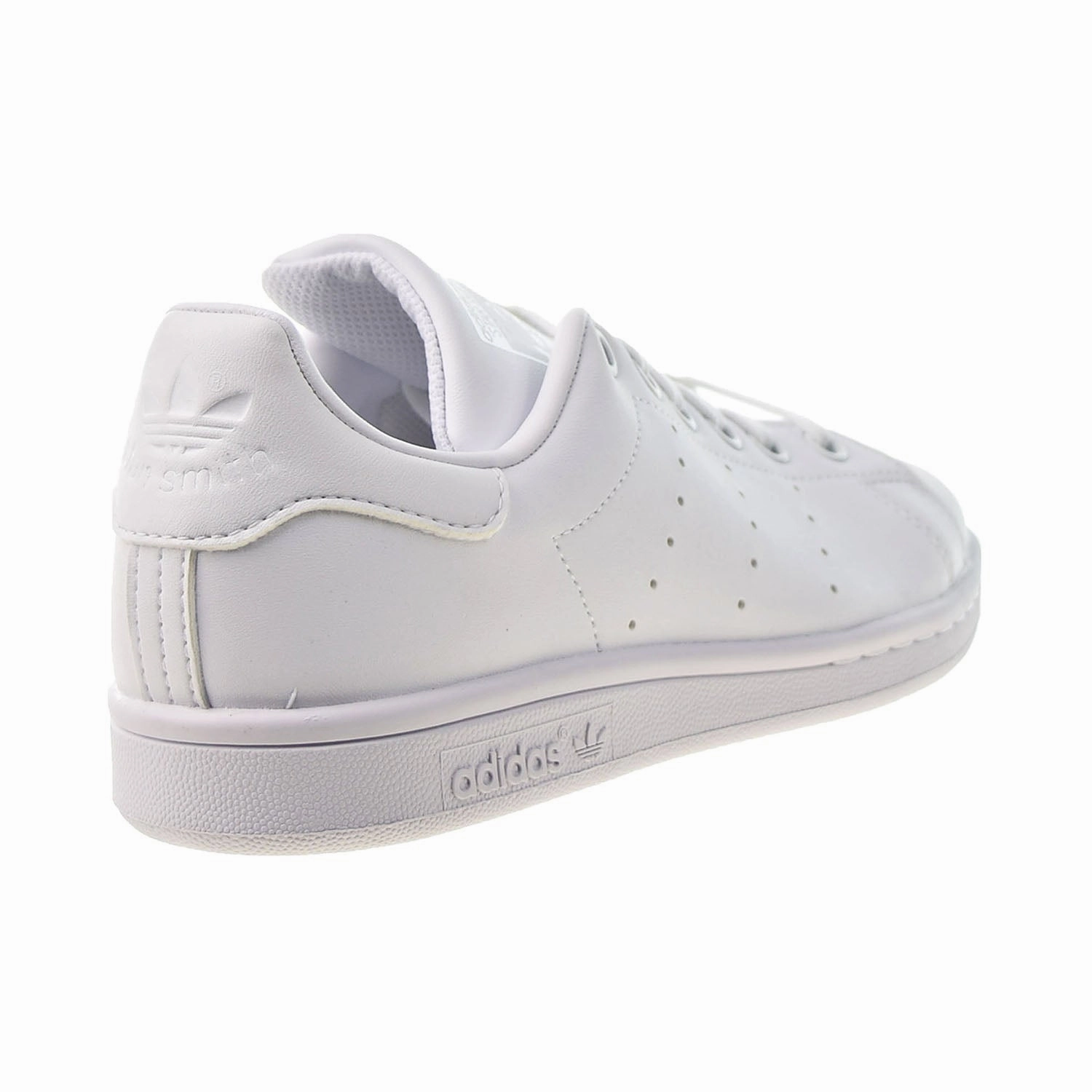 Adidas Stan Smith J Primegreen Big Kids' Shoes White-White Adidas Gazelle Indoor Casual Shoes