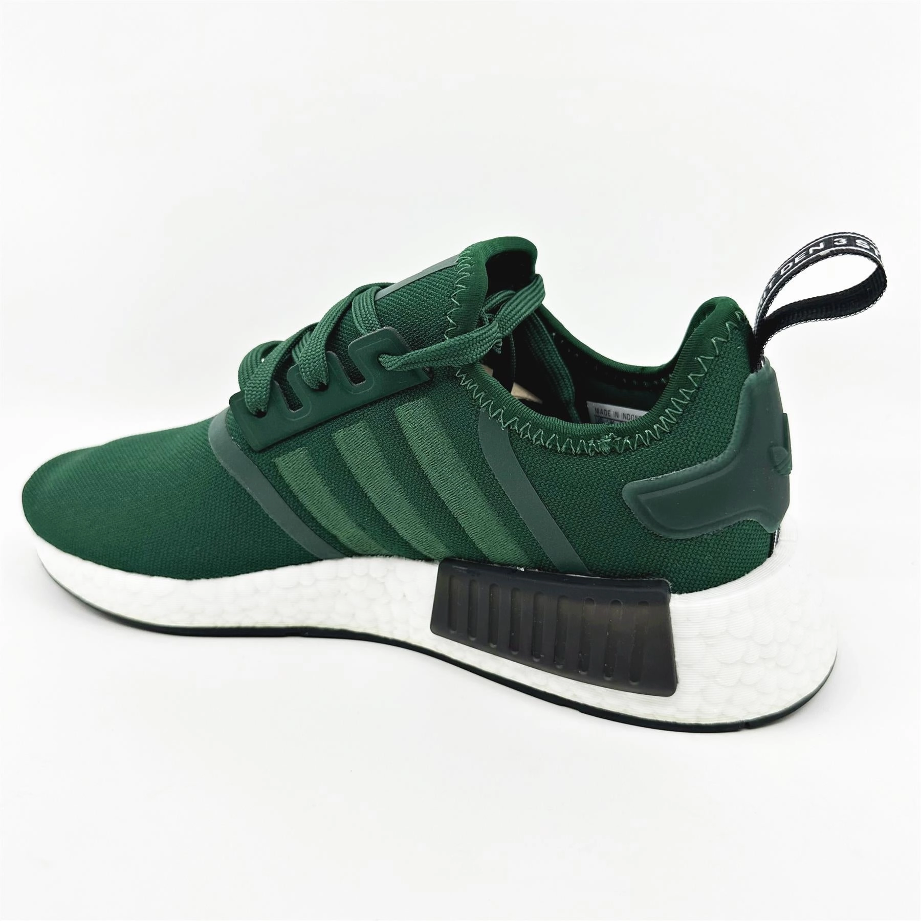 adidas NMD R1 Green White Black Women Athletic Sneaker HQ4280 Training Shoes Vs Running Shoes