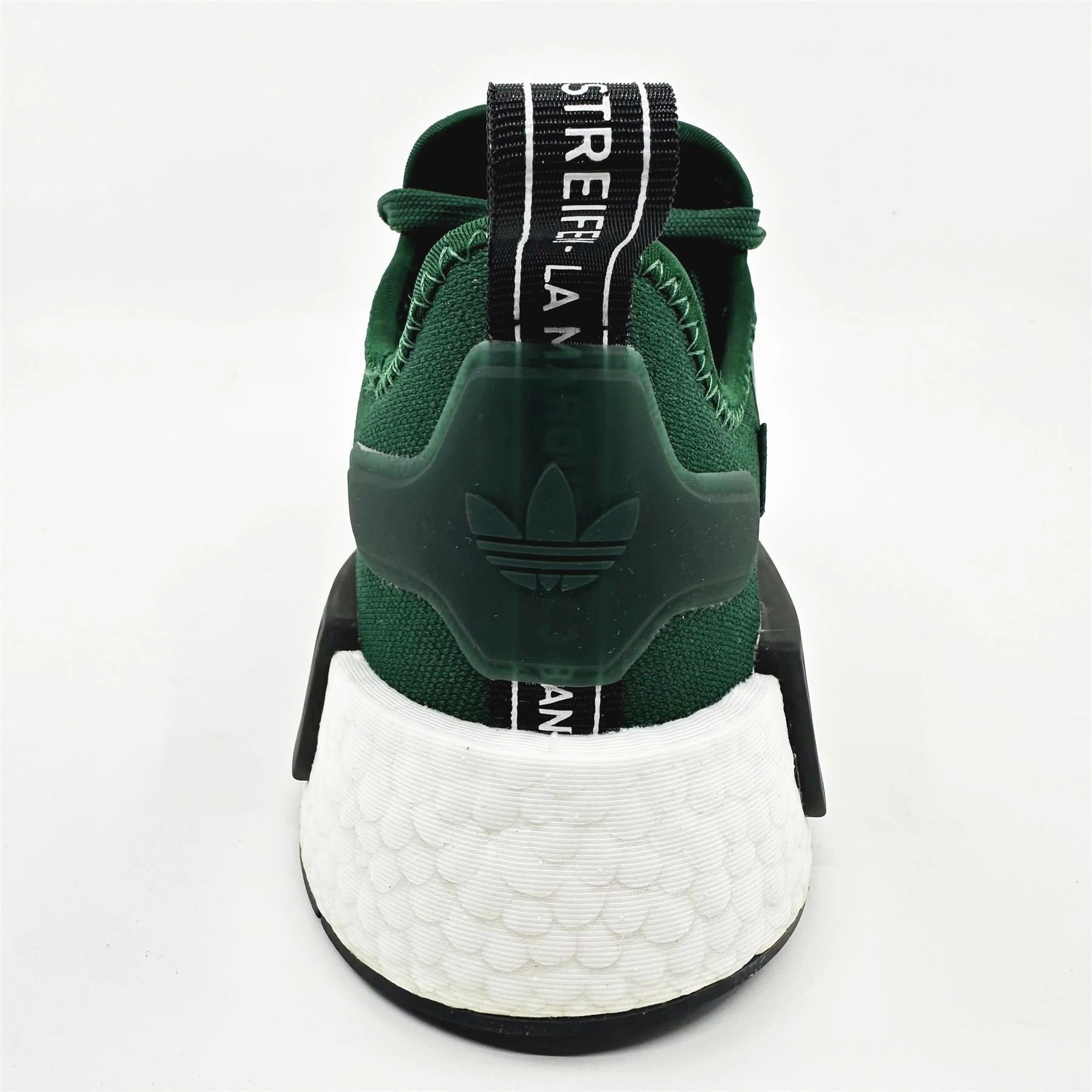 adidas NMD R1 Green White Black Women Athletic Sneaker HQ4280 Long Distance Running Track Shoes