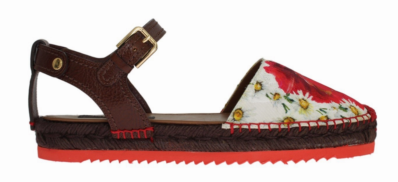 Sandals Vacation Deals Floral Brocade Espadrilles Sandals