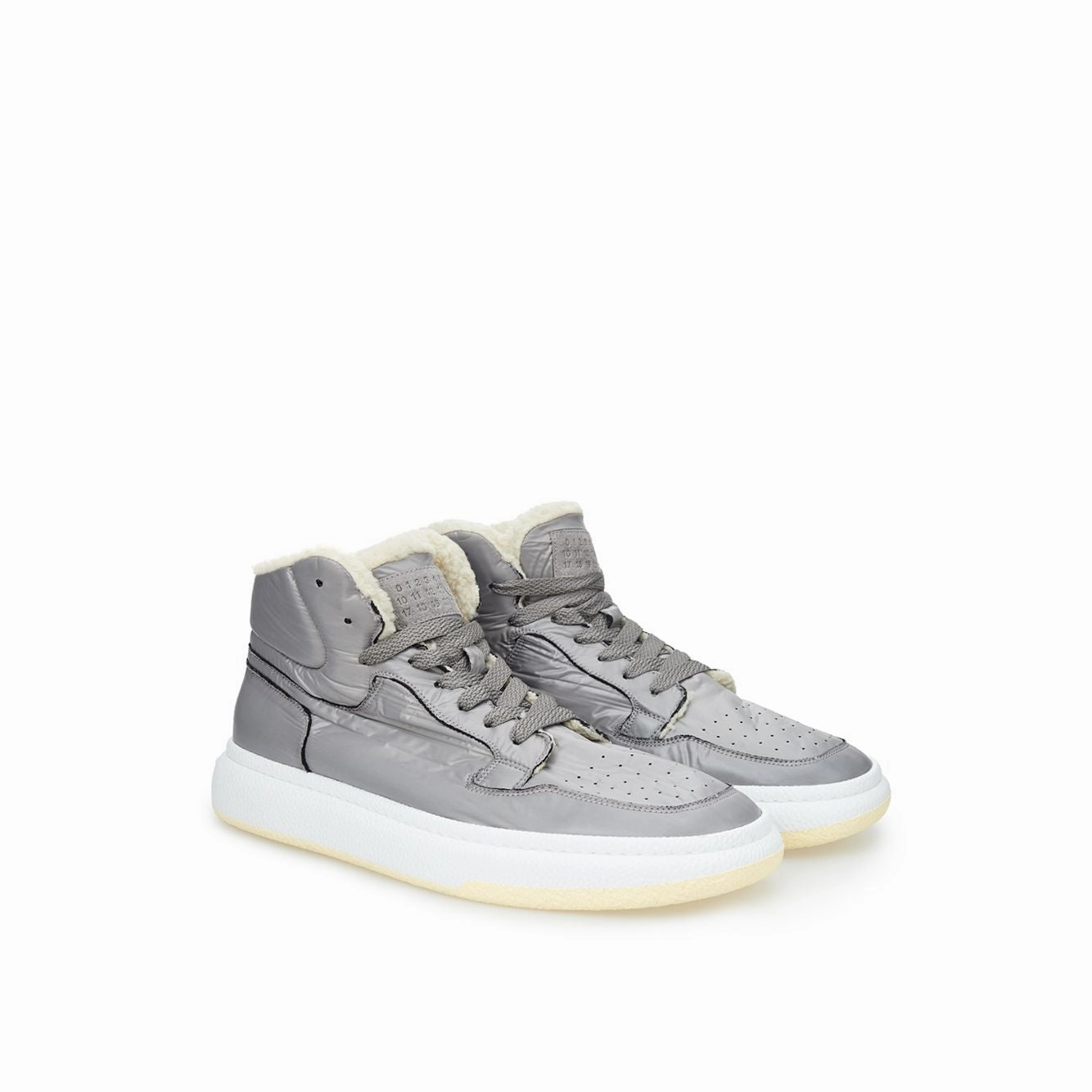 MM6 Maison Margiela Gray Technical Sneaker Best Sneakers Overpronation