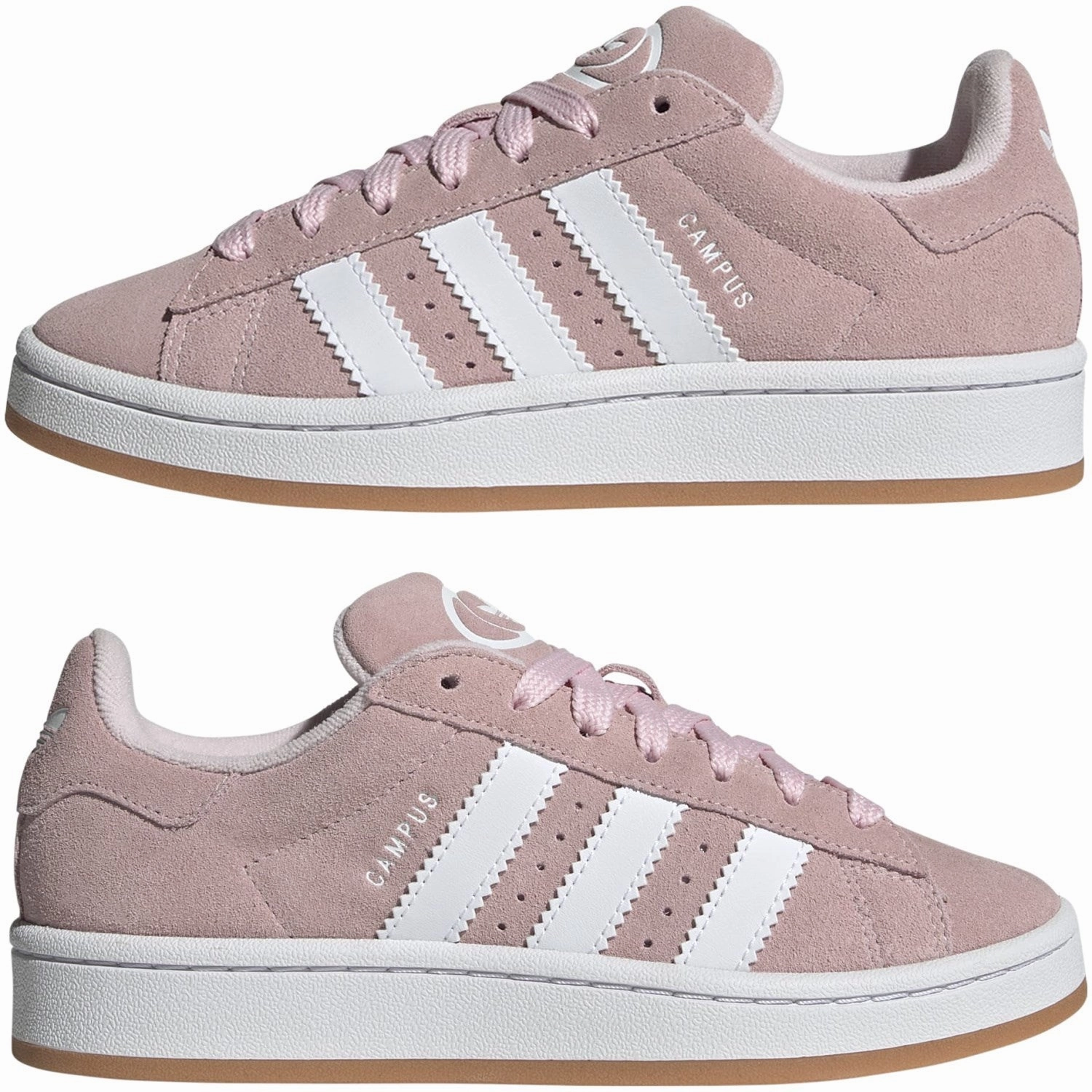 adidas Originals Clear Pink/Ftwr White/Gum 2 Campus 00S J Sneakers Adidas Shoes Parley