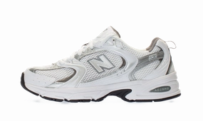 New Balance 530 White Silver Metallic New Balance Shoes For Youth