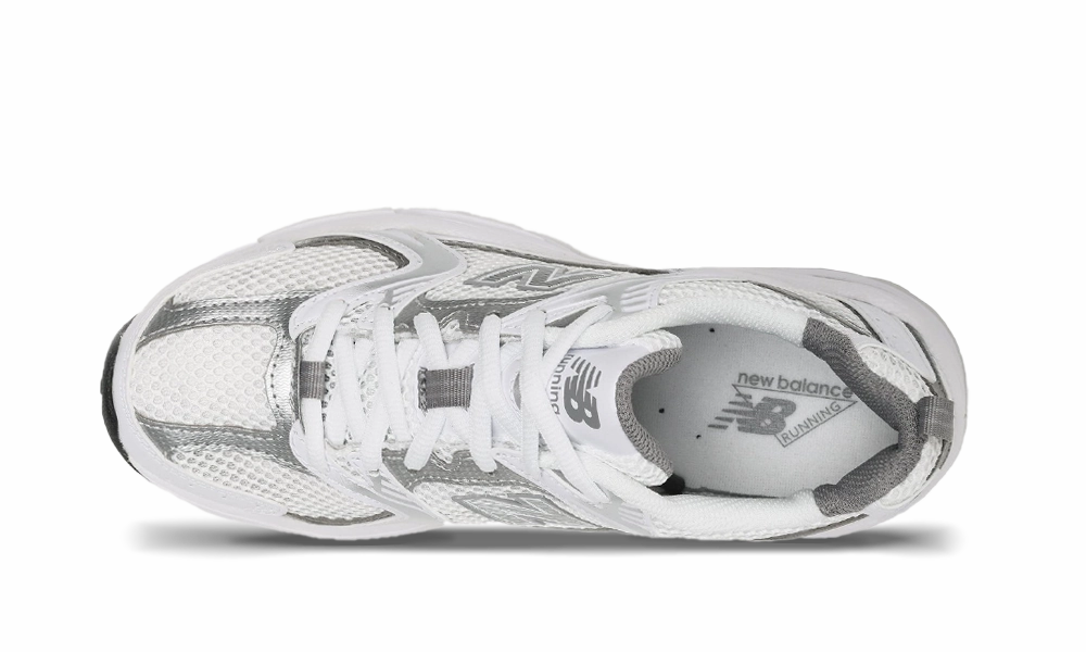 New Balance 530 White Silver Metallic New Balance Sneakers Women Sale