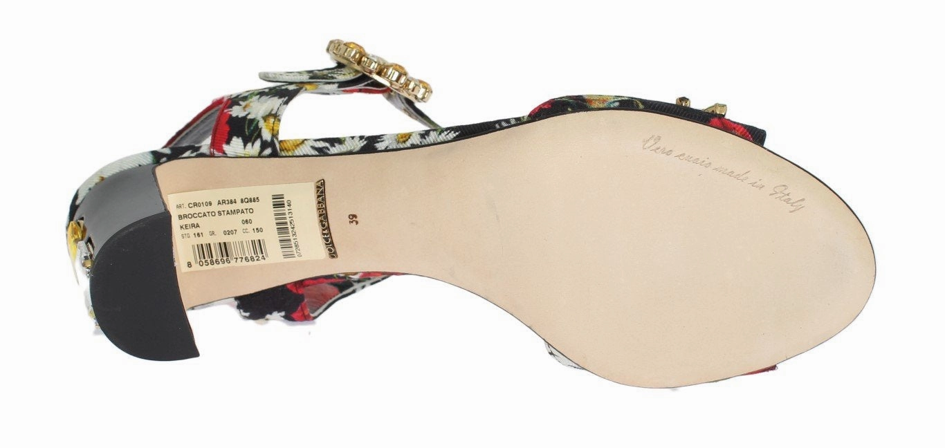 Seychelles Sandals Sale Multicolor Brocade Floral Ankle Strap Sandals