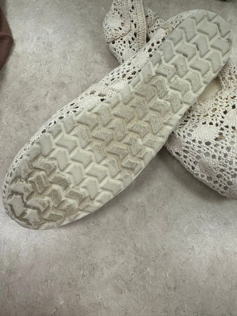 Ballerina Flats Shoes Esprit Cream Shoes, 7.5