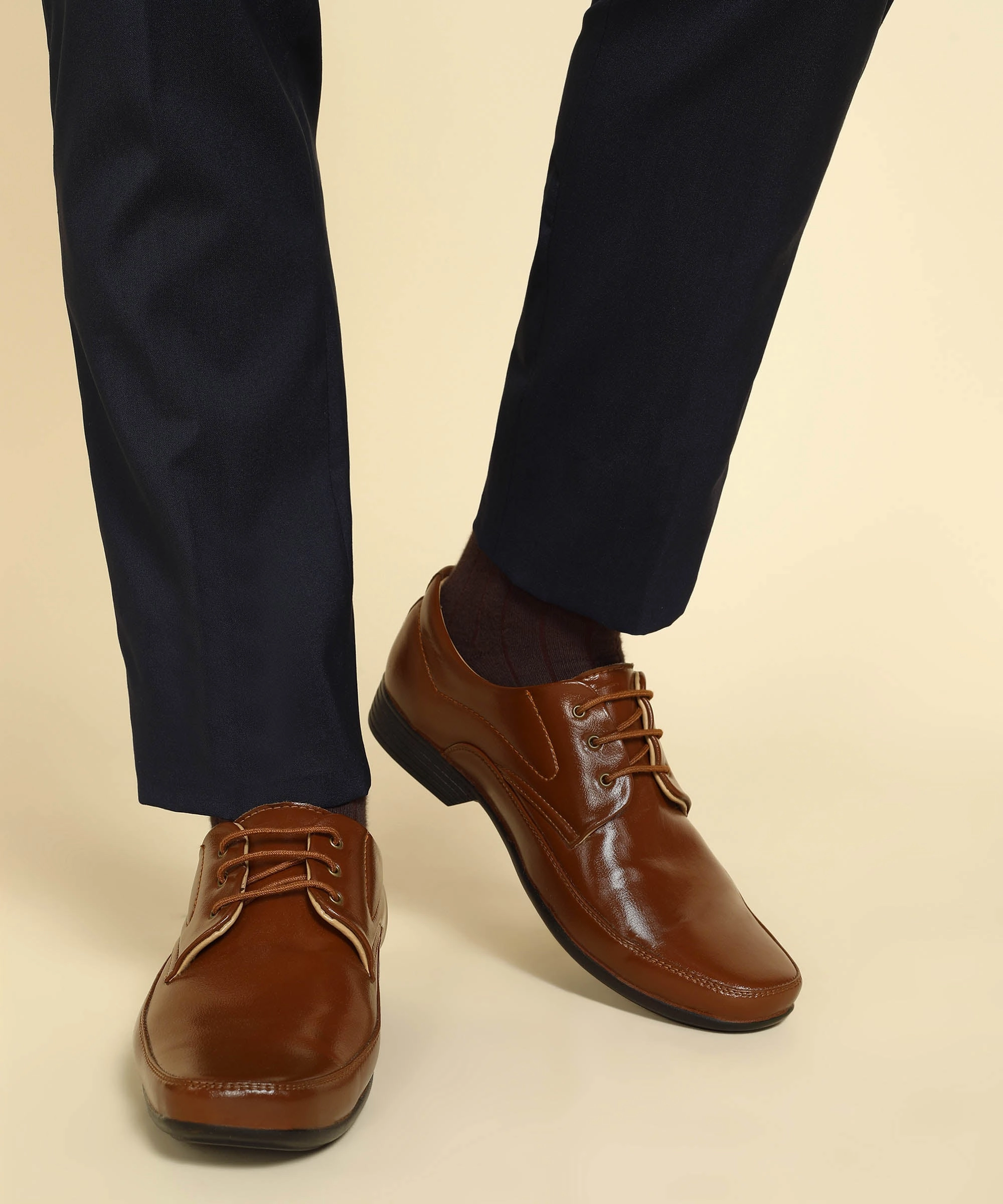 Best Work Shoes For Wide Flat Feet Paragon K11239G Men Formal Shoes | Corporate Office Shoes | Smart & Sleek Design | Comfortable Sole with Cushioning | Daily & Occasion Wear