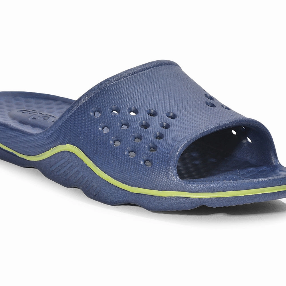 Peely Slippers AHA (N.Blue) Slides For Men RAMP By Liberty